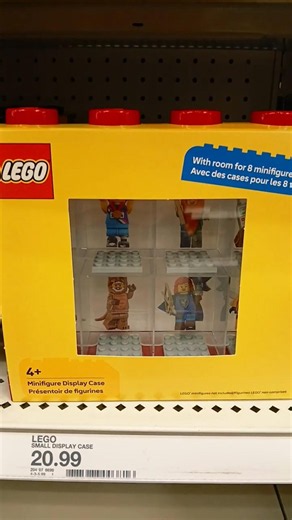 Lego Minifigure Display Case in Target 🎯 #lego #лего #target #targetfinds