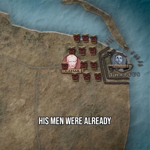 Caesar's Gamble at the Battle of Thapsus, fought on April 6, 46 BCE, was a crucial conflict during Julius Caesar's campaign against the remnants of the Pompeian forces in North Africa. The battle featured a dramatic showdown between Caesar’s legions and the combined army of Pompeian supporters led by Scipio Africanus and King Juba I of Numidia. Caesar faced significant challenges, including a large cavalry force and war elephants deployed by Juba, which were intended to instill panic among his t