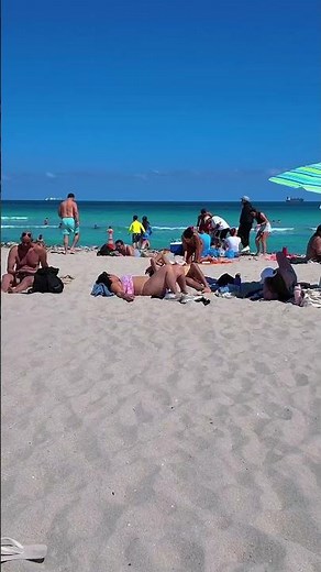 🇺🇸 Miami Beach a Hot Day