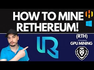 How To Mine RETHEREUM (RTH) | Hive OS & Windows | Wallet Setup & GPU Mining Tutorial!
