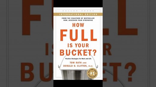 Brief Book Summary: How Full Is Your Bucket? by Tom Rath. | Brian Maddox