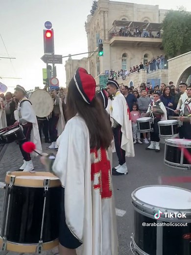 كشاف فلسطيني: احتفالات احد الشعانين في القدس