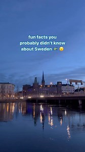 166K views · 62 reactions | Excited to come to Sweden? 朗 Here are some unknown facts about the country that might shock you  Did you know about any of these? Let us know in the comments :) /Chris #StudyInSweden #TheSwedishChris #FunFacts | Study in Sweden | Facebook