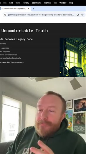 Enterprise Vibe Code on Instagram: "You won't remember that code you wrote last year anyway. Layoffs and cost-cutting already kill institutional knowledge. Afraid of making major changes to your app's code? Comment 'Audit' for your free Day-2 Readiness Audit to learn how to make your app safe for AI agents and humans to improve!"