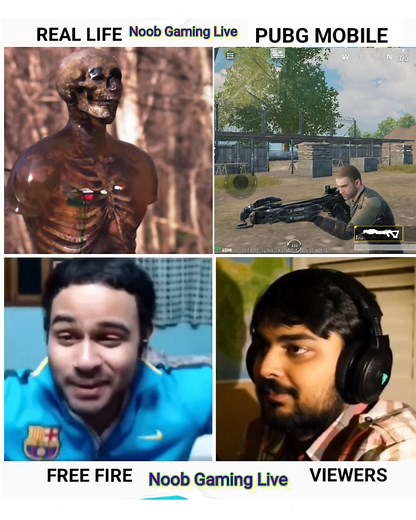 694K views · 12K reactions | Pubg V's free fire part 21 | Noob Gaming Live | Facebook