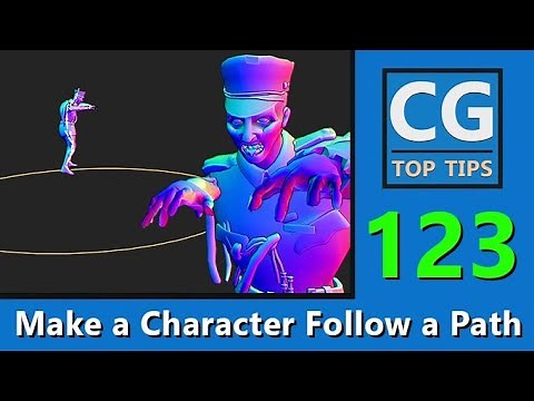 Character Follow a Path in Blender