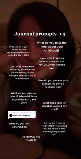 Journaling Prompts for Self-Reflection and Self-Improvement