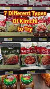 7 different types of kimchi to try! #kimchi #koreankimchi #koreanfood #banchan #koreansidedishes | Johnsfoodreviews