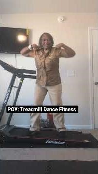 POV: The Art Of Treadmill Dance Fitness & Cardio Workout. #treadmill #dance #pov #shorts #fitness