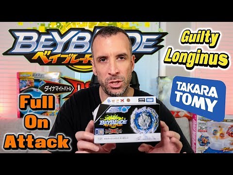 The Ultimate Attack! Beyblade Burst Dynamite Guilty Longinus Unboxing and Battles!