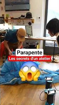 Paragliding - Inside the secrets of a maintenance and repair shop - Part 3 - Voyage Voyages