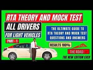 Rta Theory Test | Part 1 | Dubai Driving License