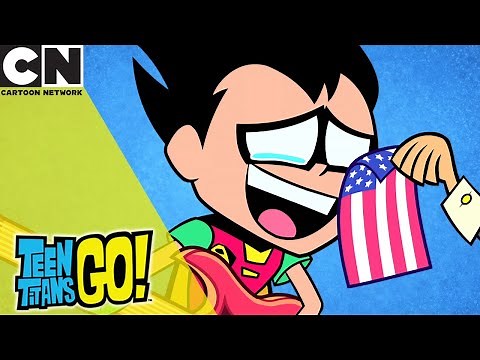 Teen Titans Go! | Awesome America | Cartoon Network UK 🇬🇧