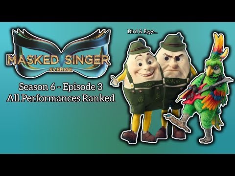The Masked Singer Sverige | S6 - Ep. 3 | All Performances Ranked