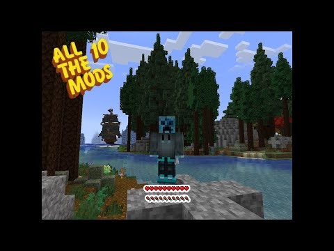 Minecraft All The Mods 10 Modpack 500+ mods in survival