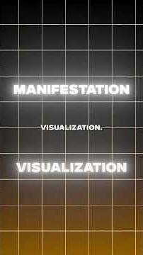 Visualization vs Manifestation | What's the Difference?