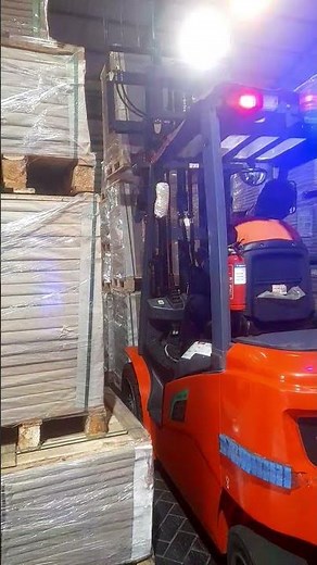 Forklift Maneuvering Space #education #forklift #factory #warehouse #operator