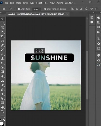 Knockout Text Magic in Photoshop – Let Your Design Shine