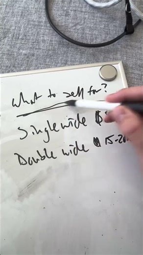 Part 3, final video on how to flip a mobile home. #realestate #investing #mobilehomeinvesting