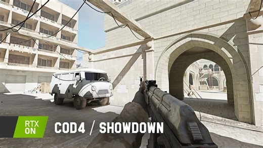 《cod4》路径追踪 Mod RTX REMIX