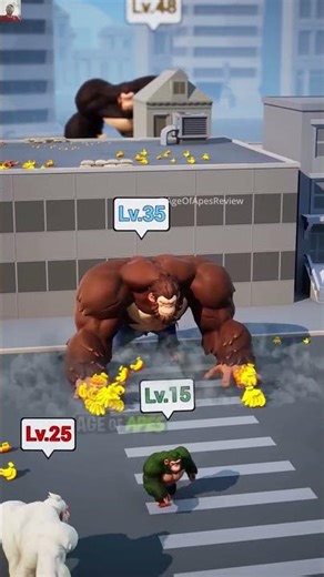 Age of Apes Ads Review New Level 🍌🐵Ape Domination #games #ageoffantasy #gaming