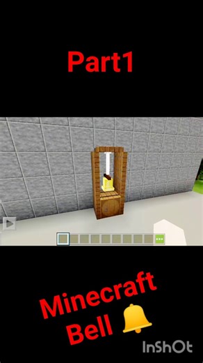 🔔 Minecraft Bell Part 1 🔔#minecraft #gaming