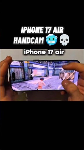 iPHONE 17 AIR HANDCAM 🥶💀 #shorts #youtubeshorts #pubgmobile #bgmi #gamingshorts #amirkhanvoice
