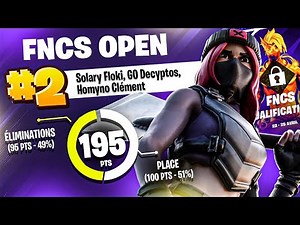 FLOKI | 🏆 2ÈME en OPEN des FNCS - 'FREE QUAL'