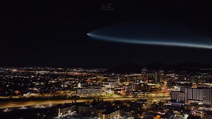 4K Drone Video of the SpaceX Falcon 9 rocket launch over Tucson, AZ this evening! #spacex #falcon9 #rocketlaunch #Starlink | Sean Parker Photography
