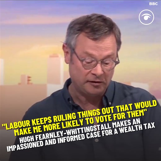 "Labour keeps ruling things out that would make me more likely to vote for them" Hugh Fearnley-Whittingstall has been lauded for making an impassioned and informed case for the introduction of a wealth tax in the UK 👇 | The London Economic