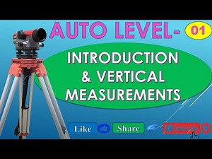 Introduction to Auto Level and how to set-up/levelling Surveying instrument