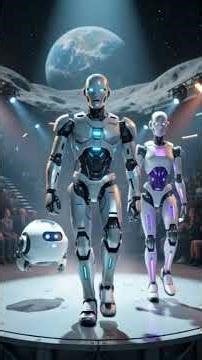 Robots Ask Elon - Can We Be the First NPCs on the Moon 😂🚀