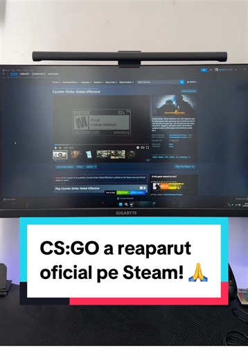 CS:GO a reapărut oficial pe Steam! 🙏 #ndrpc #csgo #steam #updates TikTok