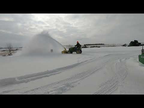 John Deere 47 Blower w/ Flapper - Does it work any better?