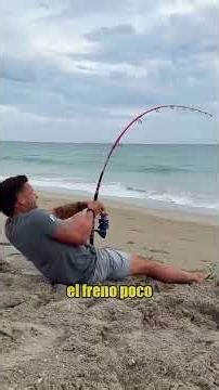 A man caught a massive creature while fishing by the sea.#fishing #challenge #fyp #foryou#US