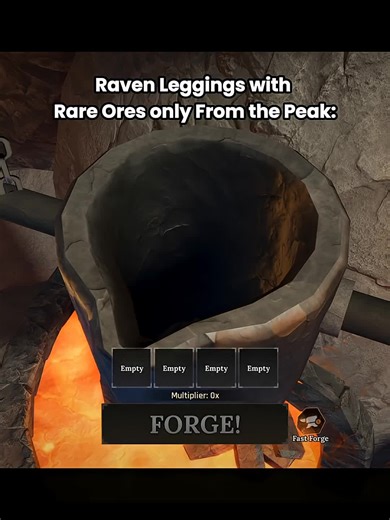 The Best Rare Ores Raven Leggings:#update #roblox #forge | Roblox