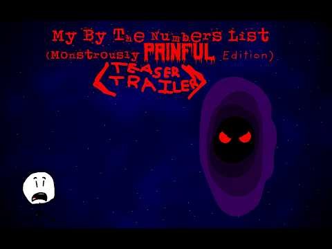 My Ultimate By The Numbers List (Monstrously Painful Edition) Teaser Trailer