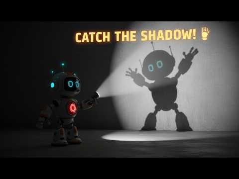 What Makes a Shadow? Help Robo Find Out! 🔦