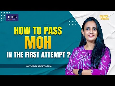 HOW TO PASS MOH EXAM?