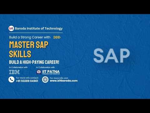 💼 𝐌𝐚𝐬𝐭𝐞𝐫 𝐒𝐀𝐏 𝐒𝐤𝐢𝐥𝐥𝐬 | 𝐁𝐮𝐢𝐥𝐝 𝐚 𝐇𝐢𝐠𝐡-𝐏𝐚𝐲𝐢𝐧𝐠 𝐂𝐚𝐫𝐞𝐞𝐫!