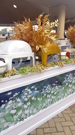 Buffet station 2 for Gideon and Cynthia wedding reception...