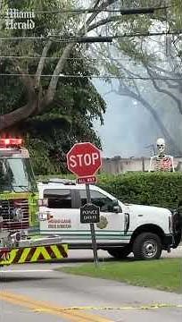 Fire crews continue to extinguish fire at Erik Spoelstra’s home