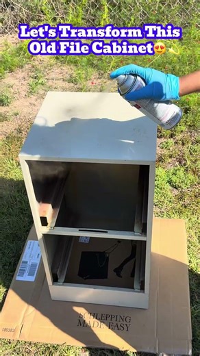Crafters, Let's Transform A File Cabinet With Rust-Oleum Spray Paint💫😍🔥