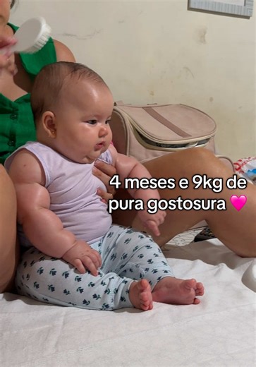 Bebê de 4 meses: pura gostosura e amor