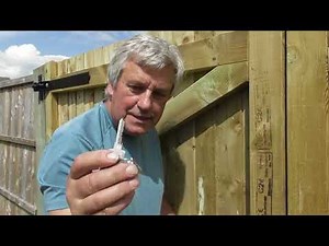 Long Throw Gate Lock Double locking