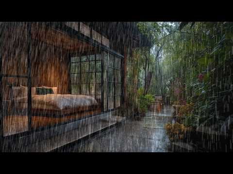 Quiet Night with Continuous Rain Sounds | 12 Hours Gentle Rain Sounds for Sleeping