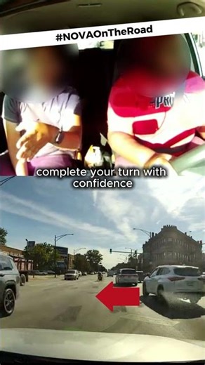 🚦 At a busy intersection, the key is to stay calm and scan everything