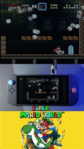 Super Mario SNES / Nintenod Switch 2 Gameplay / Forest Ghost House / 2160p 4k Video Shorts Loop