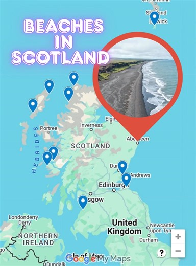 5.8K views | Scotland’s Best Beaches ⛱️ gbsct 1. St Ninian's Isle,...