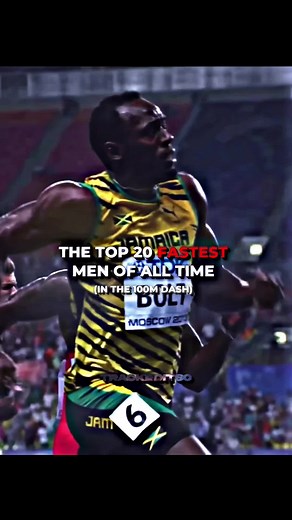 The top 20 fastest men of all time #track #trackandfield #worldathleti...